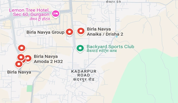 Birla Navya Location Birla Navya Location