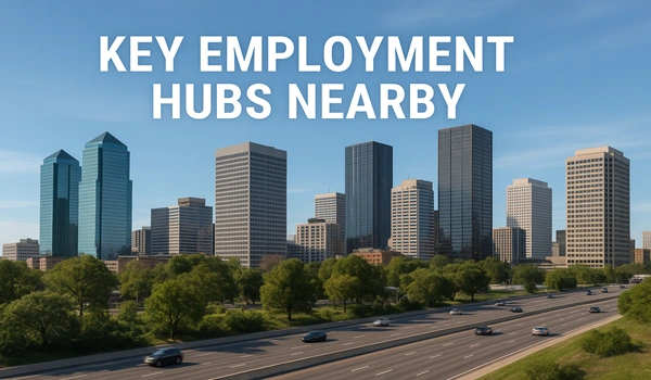 Key Employment Hubs Nearby